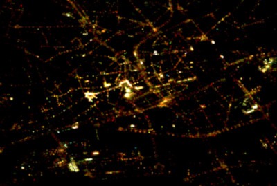 Carte de luminosité de Nantes